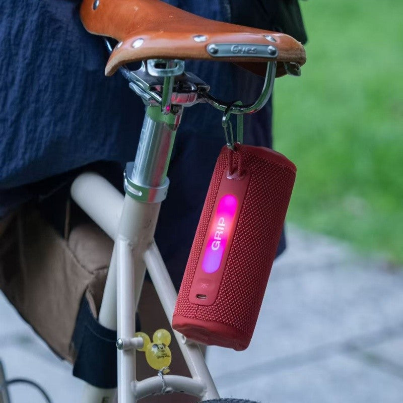 JBL GRIP Neon Can Caixa de Som Bluetooth Sem Fio Portátil Impermeável para Exterior Casa Mesa Ciclismo Caminhada Corrida Alto-Falante de Graves