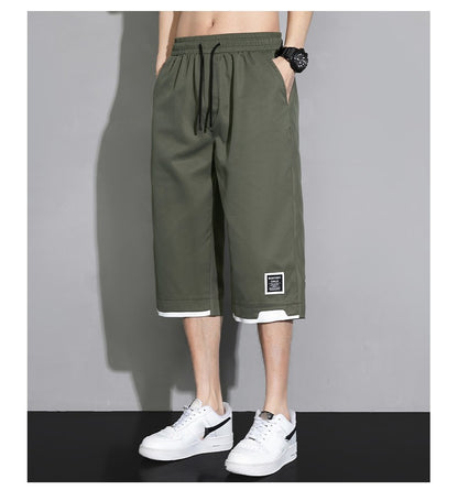 Plus Size Large Men's Shorts 2025 Summer New Trendy Loose Men's Sports and Casual Pants Jorts Baggy Cargo Mens Luxury Brands Man