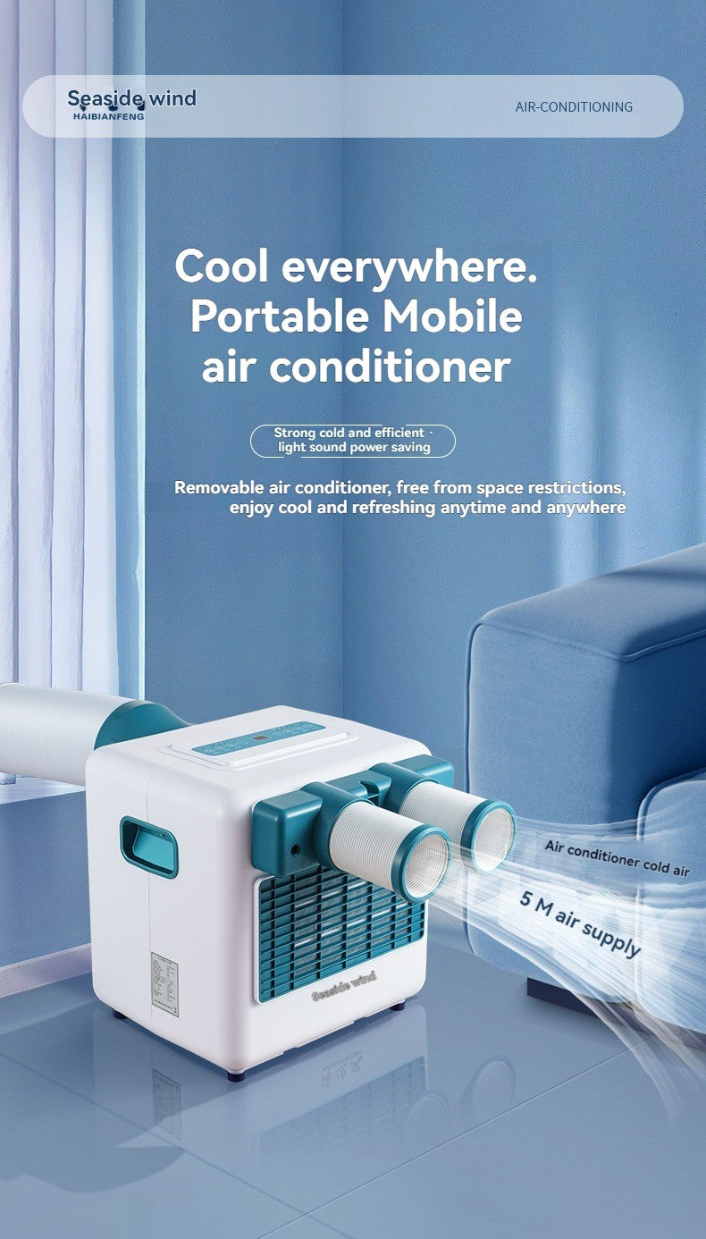 Ar Condicionado Portátil Exterior Refrigeração Instalação Gratuita Caminhão Doméstico Pequeno Ar Condicionado de Acampamento para Refrigeração