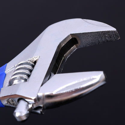 Chave Inglesa de Cabo Curto de 8" com Abertura de Mandíbula de 55 mm para Encanamento, Reparo Automotivo e Manutenção Doméstica