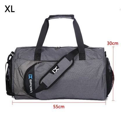 Bolsa de Ginástica Masculina Seca e Molhada para Yoga Feminina Treino Mala de Viagem Sacola de Esporte Ao Ar Livre Natação Sapatos Femininos Fitness Bolsa de Ombro de Fim de Semana