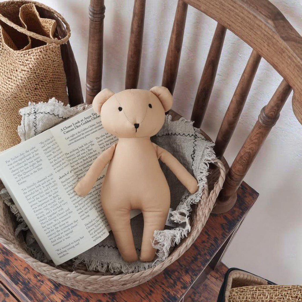 2025 Baby Plush Toy Comforts Sleeping Cute Rabbit, Bear, Mouse Baby Girl Doll, Cloth Doll Doll