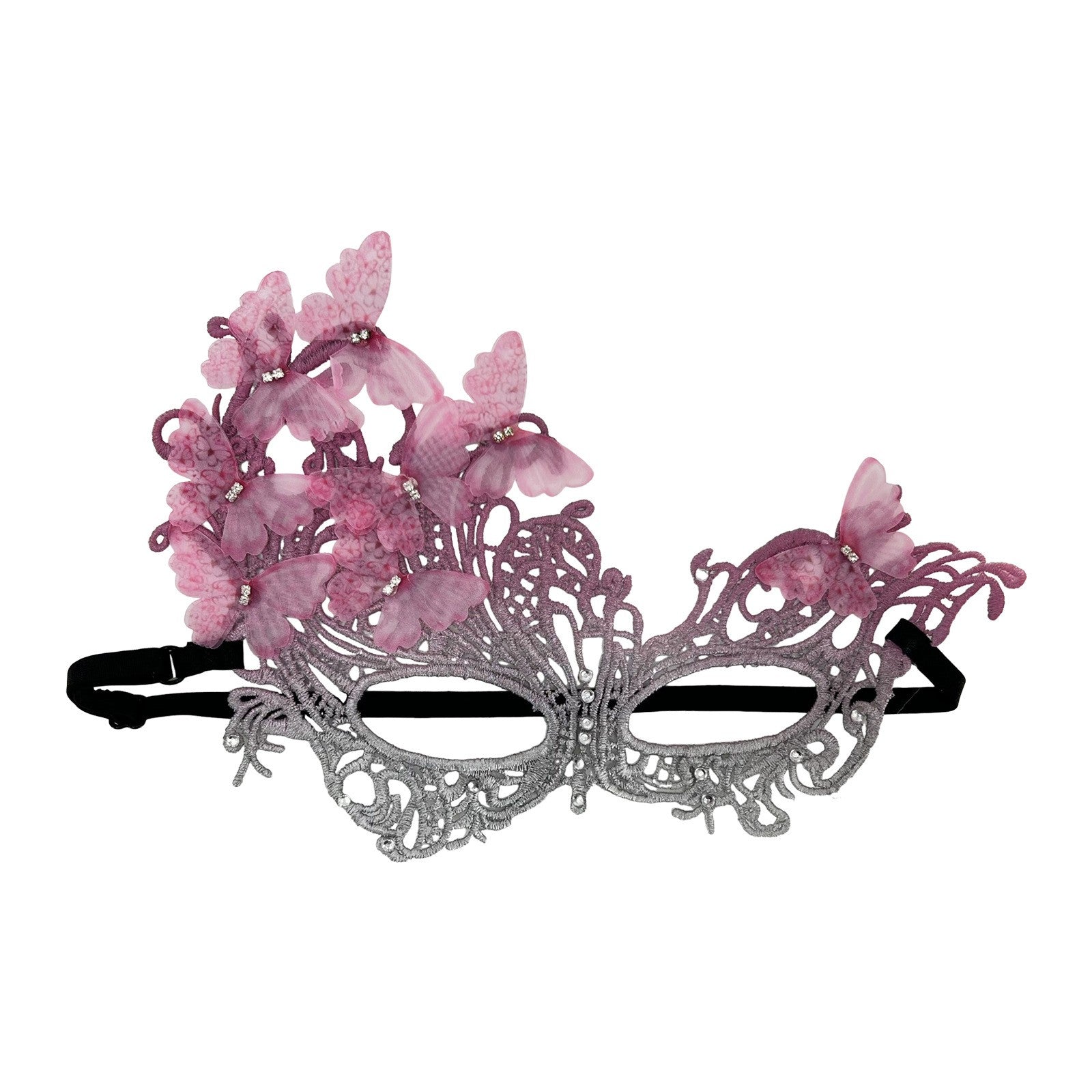 Butterfly Masquerade Mask Lightweight Gradient Party Mask Lace Half Face Mask Delicate For Birthday Party Wedding Costume Party