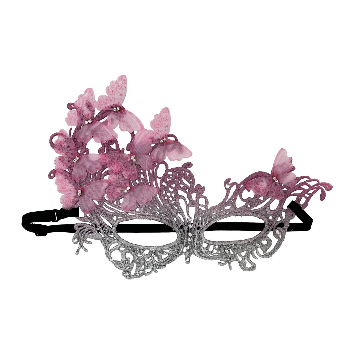 Butterfly Masquerade Mask Lightweight Gradient Party Mask Lace Half Face Mask Delicate For Birthday Party Wedding Costume Party