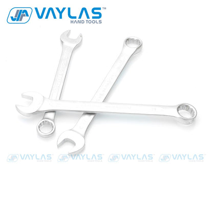 Chave Combinada de Boca e Estrela de 6-32mm Aço Cromo Vanádio Chave Combinada com Anel Aberto Ferramentas Manuais para Conserto Doméstico de Carros Chaves para Uso Doméstico