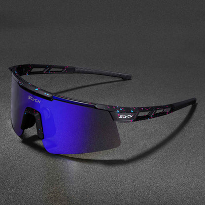 SCVCN New Men Bicycle Sunglasses Women Outdoor Cycling Glasses MTB Driving Bike Eyewear Sports Running Hiking UV400 Goggles