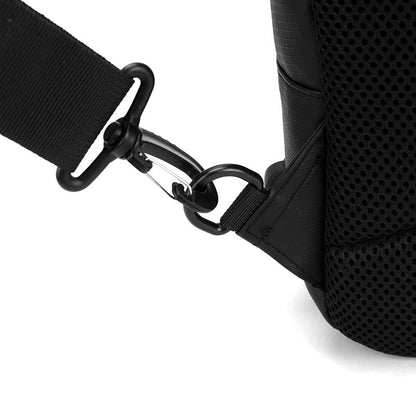 Men's Stylish Shoulder Sling Bag - Compact Waist Pouch with Multiple Compartments (Fits Phone, Wallet & Keys) Chest Pack