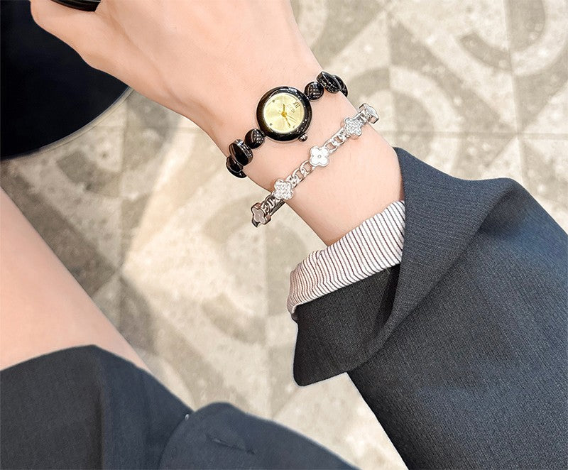 GEDI Bracelet Watch Woman Fashion Casual Simple Quartz Ladies Watches Luxury Vintage Niche Women's Wristwatches Gifts