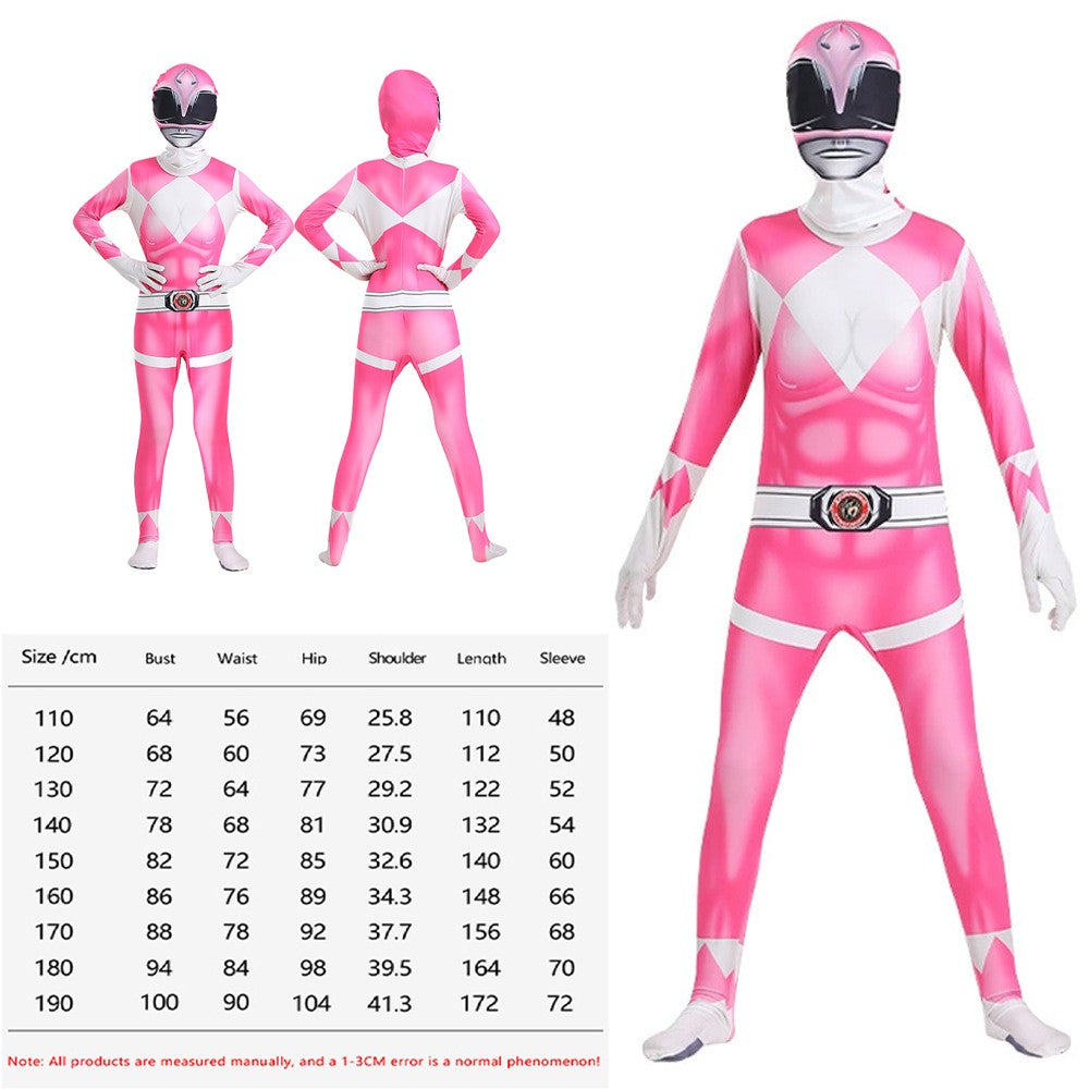 Morpher Superhero Cosplay Costume Samurai Sentai Shinkenger Rangers Cosplay Fantasia Halloween Birthday Party Jumpsuit Mask Suit