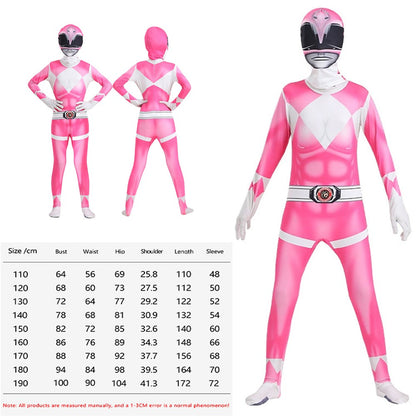 Morpher Superhero Cosplay Costume Samurai Sentai Shinkenger Rangers Cosplay Fantasia Halloween Birthday Party Jumpsuit Mask Suit