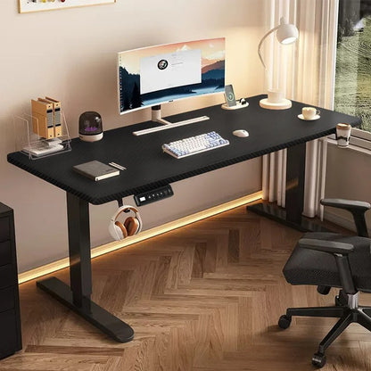 Mesa de Trabalho com Altura Ajustável, Elétrica, para Sentar e Ficar em Pé, Mesa para Computador com Motor Moderno, para Jogos, Mesa para Escritório Doméstico