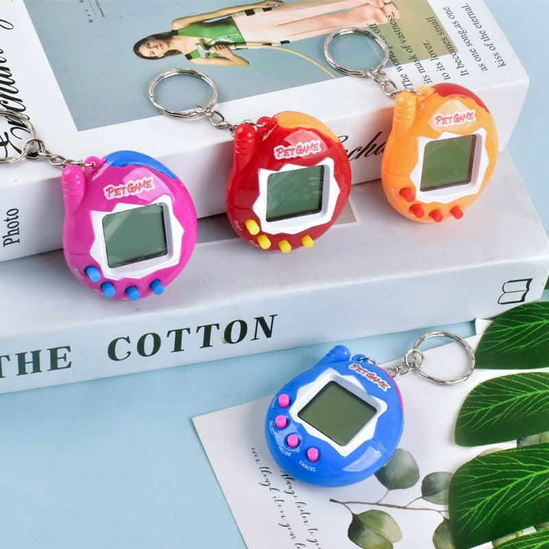 6-48PCS Virtual Pet Keychain Digital Pet Electronic Handheld Game Video Game Party Birthday Nostalgic 90s