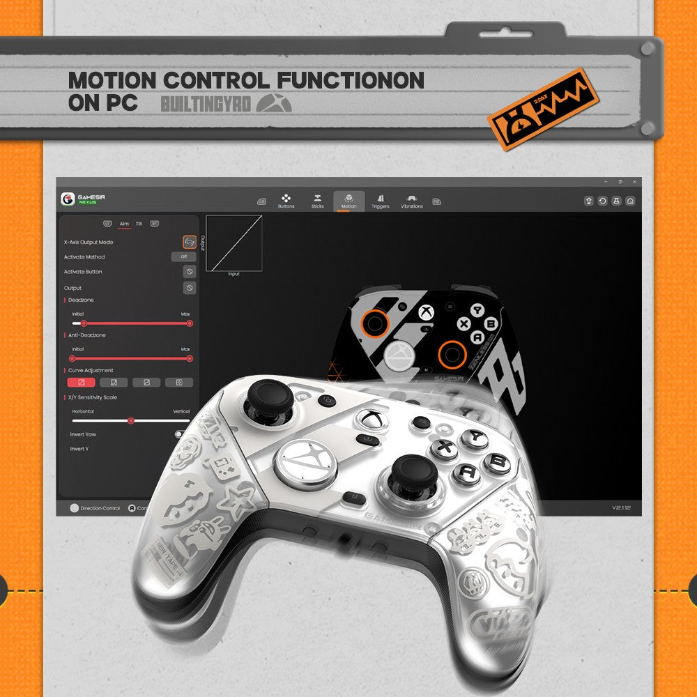 GameSir G7 Pro Zenless Zone Zero Wireless Xbox Game Controller – Charging Dock, TMR Joytick, Hall Effect Trigger, Gyroscope