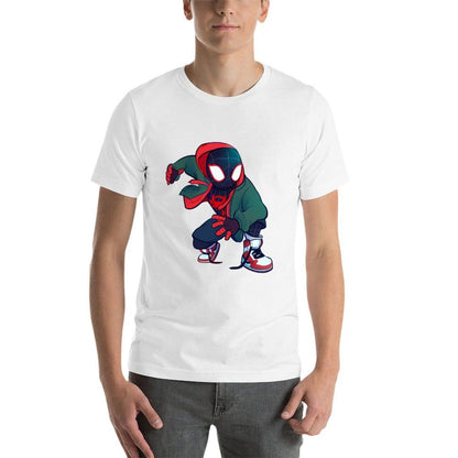 Miles T-Shirt men t shirt cotton 100% black cotton t-shirt plain for man package T-Shirt