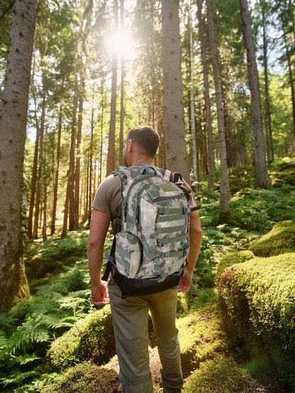 45L Waterproof Fishing Hunting Backpack Outdoor Rucksacks Tactical Sports Camping Hiking Trekking Bags