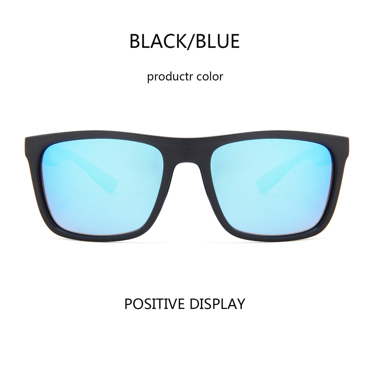 Fashion Square Vintage Polarized Sunglasses Men Women Retro Driving Fishing Sun Glasses UV400 Eyewear