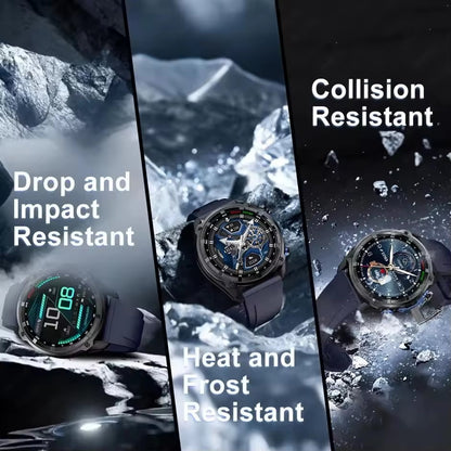 Smartwatch Masculino GPS 2026 Novo Mapa Offline À Prova D'água 10ATM 4GB Navegação de Rotas Relógio Bateria de 1000mAh Relógios Militares para Atividades ao Ar Livre