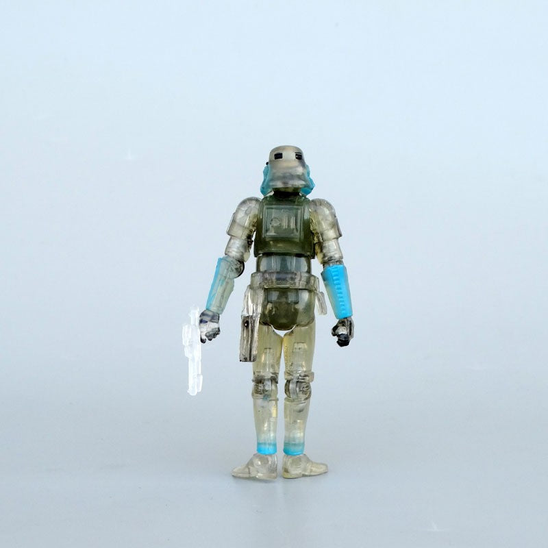 Hot selling black warrior white warrior transparent clone soldier 3.75 inch joint movable ornaments, gift