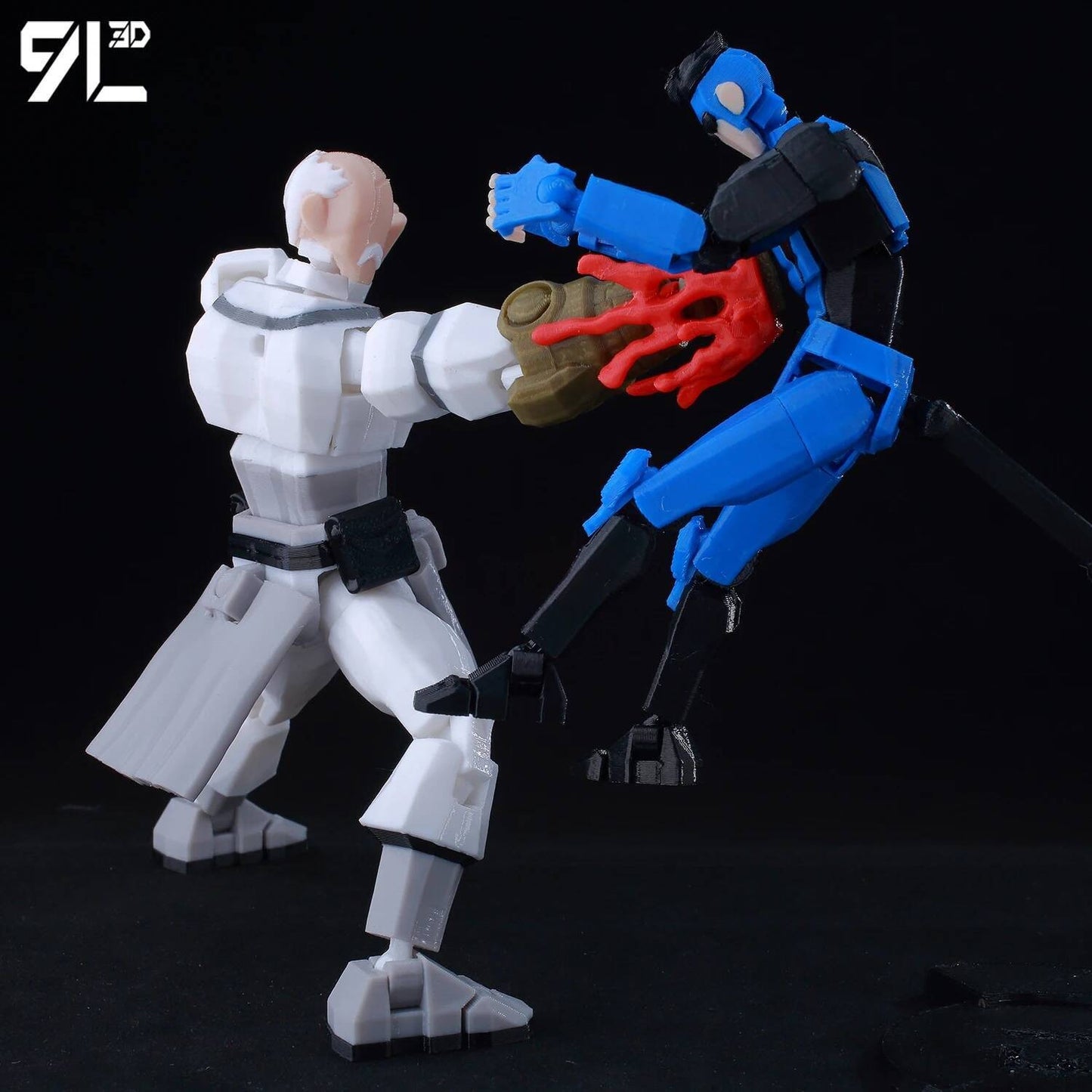 9L3D Sortudo 13 Invencível Menino Conquistador? Boneco de Ação Omni Impresso em 3D Modelo de Anime Articulado Colecionável Brinquedo Presente Fã
