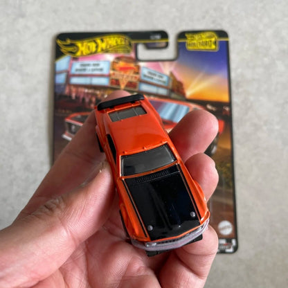Hot Wheels Premium Boulevard 1:64 Die-Cast 69 Ford Mustang Boss 302 Collectible Alloy Vehicle Model Car Toy Gift for Adults Fans
