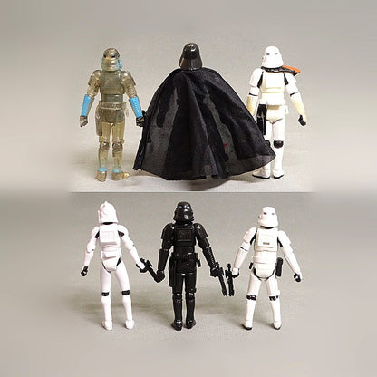 Star Wars Black Warrior Bai Bing Invisible Clone Trooper Display de boneco articulado 1/8 escala 3,75