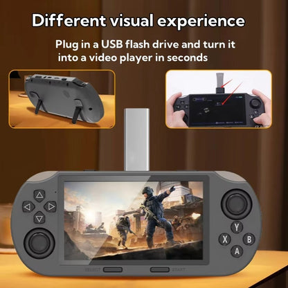 SF3000 Retro Handheld Video Game Console Games Pocket Player with 4.5 Inch IPS Screen 3000mAh Portable Linux System