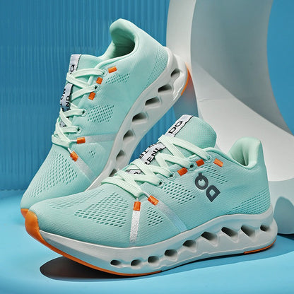 Tênis Masculino com Fivela Giratória, Sapatos Esportivos Leves de Primavera, Casuais, Respiráveis, para Corrida, Versáteis, Estilo Daddy Shoes