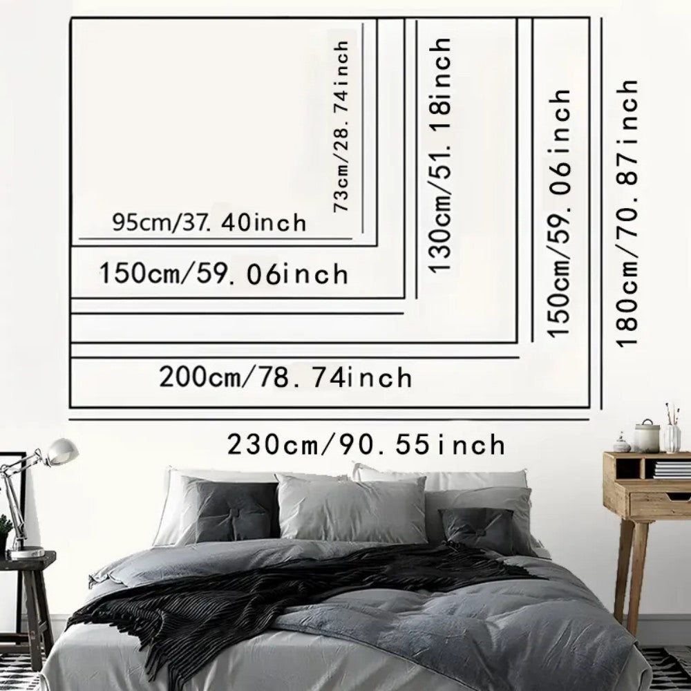 VIKAMA Theme Hog Rider Tapestry Fun Creative Design Tapestry Living Room Bedroom Party Atmosphere Decoration Home Decoration