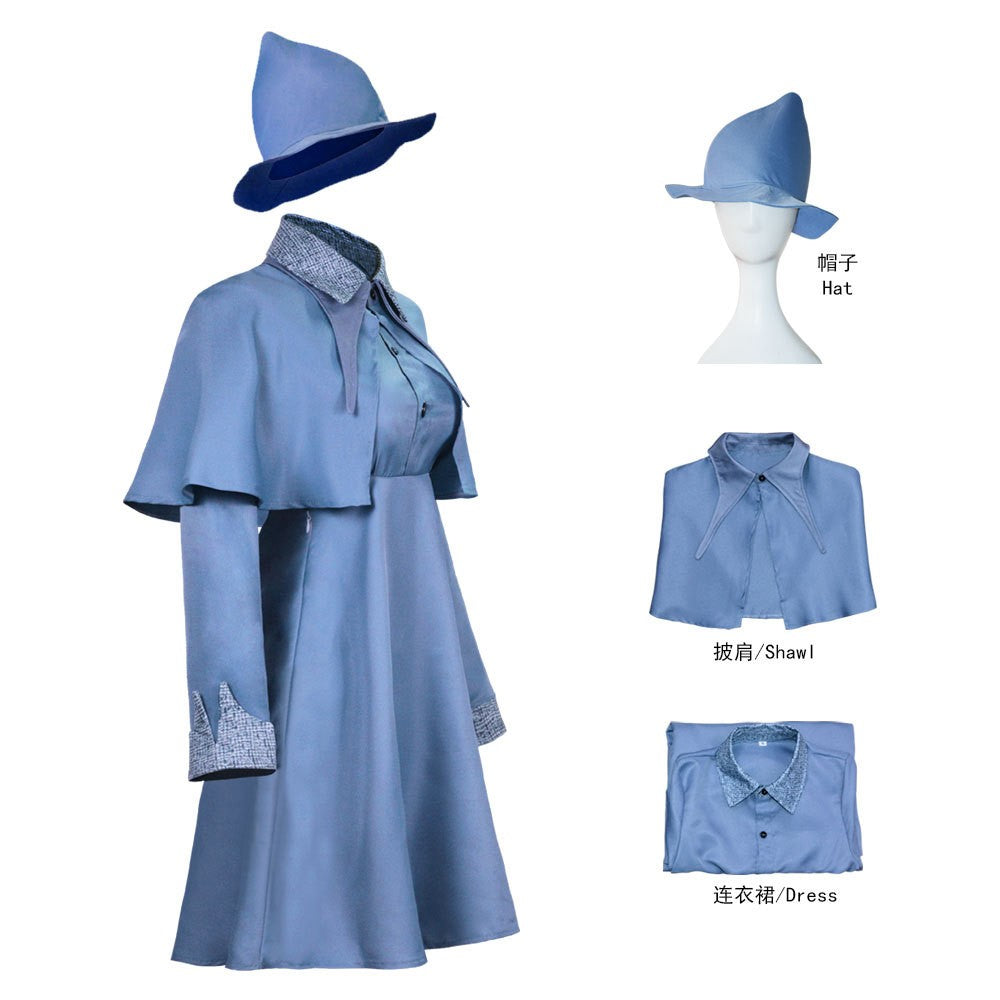 Halloween Magic Theme Cosplay Costume Fleeur Delecoo Hariry Pettar Magic School Role Play Set Christmas Magic Party Outfit