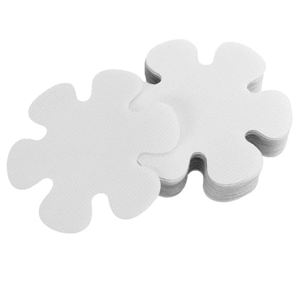 Non-Slip Bathtub Stickers Safety Bathroom Tubs Showers Treads Adhesive Decals Pure White Snowflake Shaped Bathroom Anti slip sti