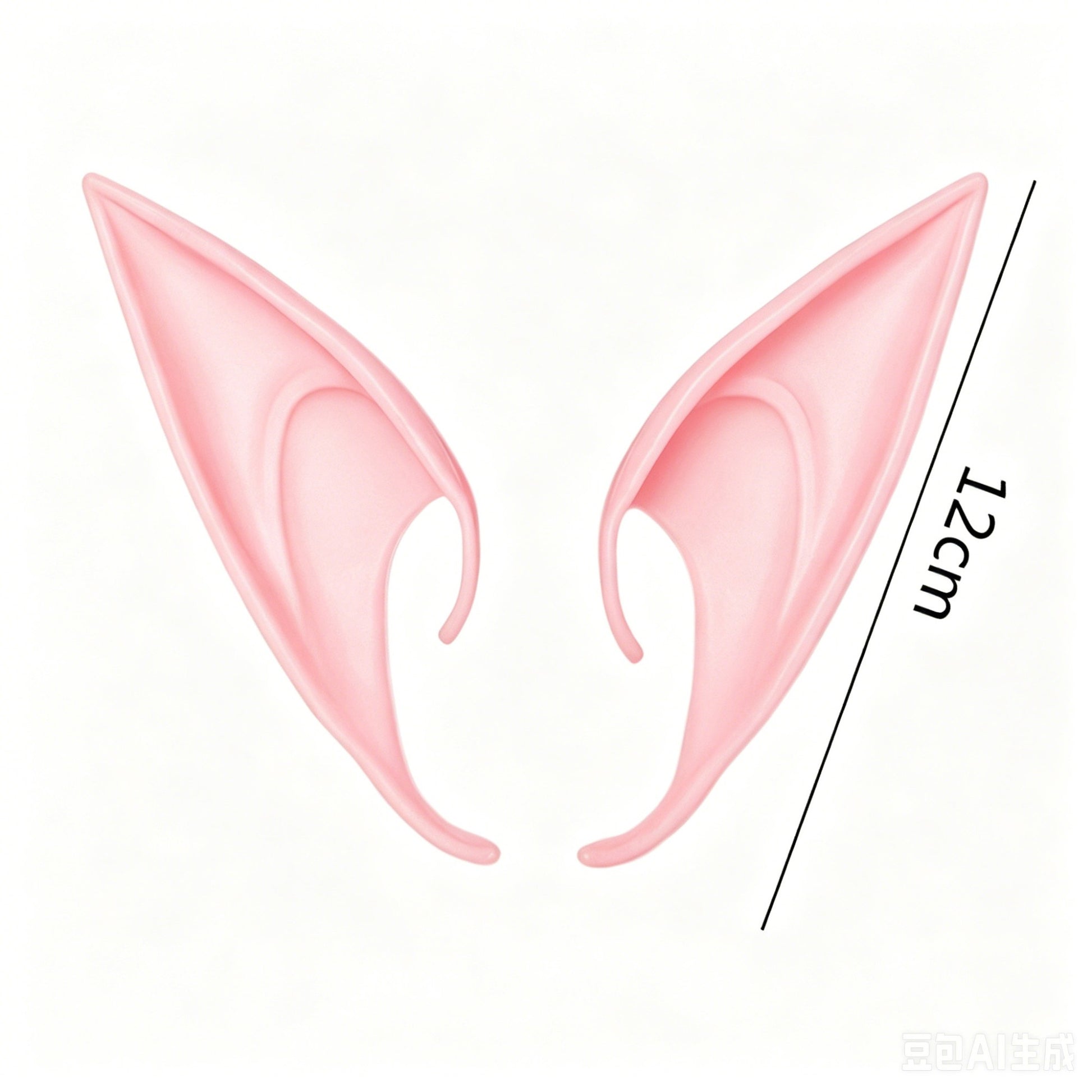 Halloween Elf Ears Latex Simulation Ears Props Fairy Angel Cosplay Mask Halloween Costume Accessories Mascaras Halloween Party