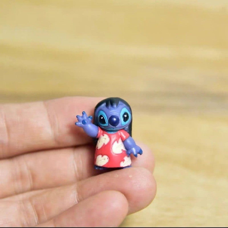 Boneco Disney Abomination Little Monster Stitch Boojiboo Jumba Jookiba Enfeites Acessórios Brinquedo