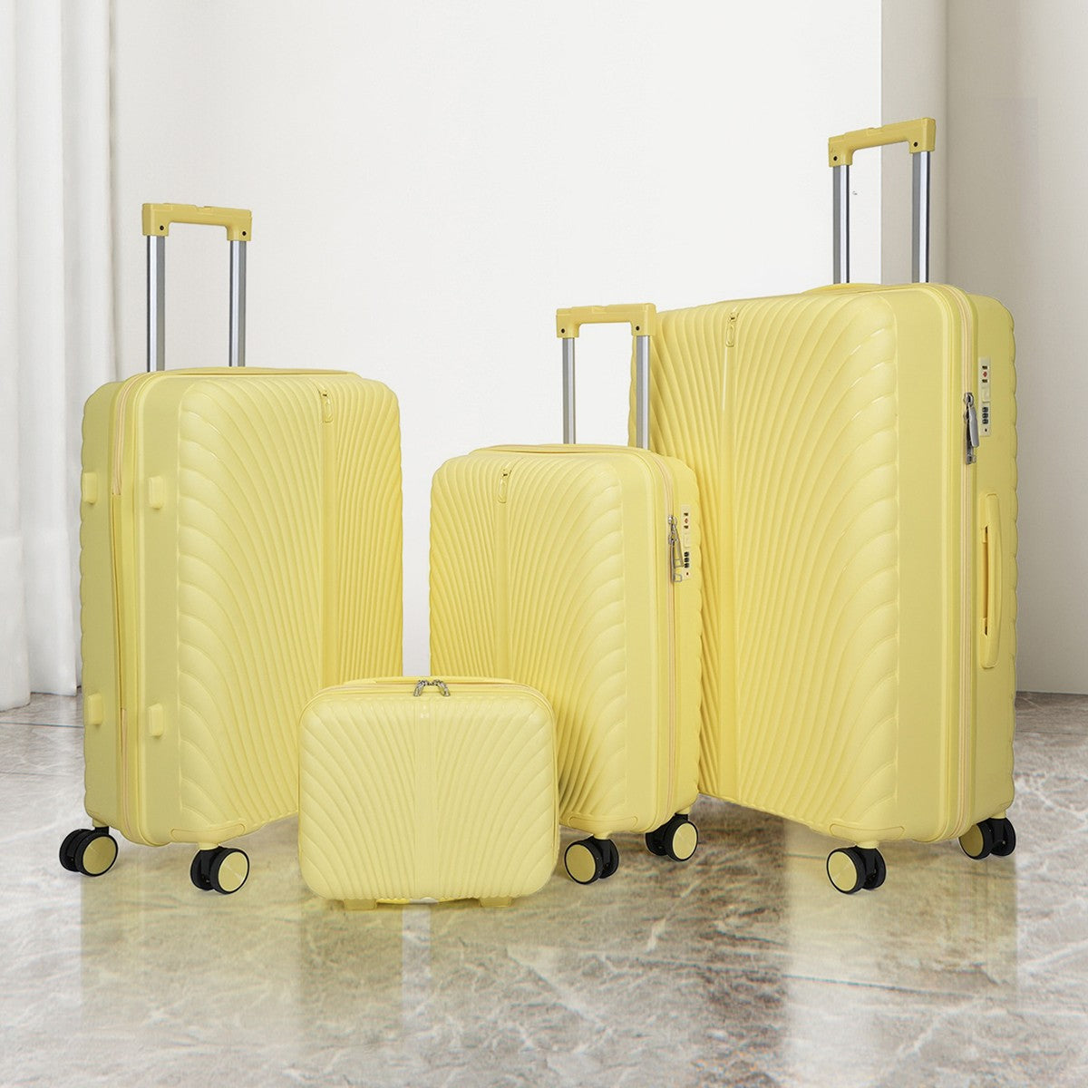 2025 New Large-Capacity and Durable Luggage Roller Suitcase Men and Women Carry-On Boarding Travel 20/24/28 Multi-Piece Set