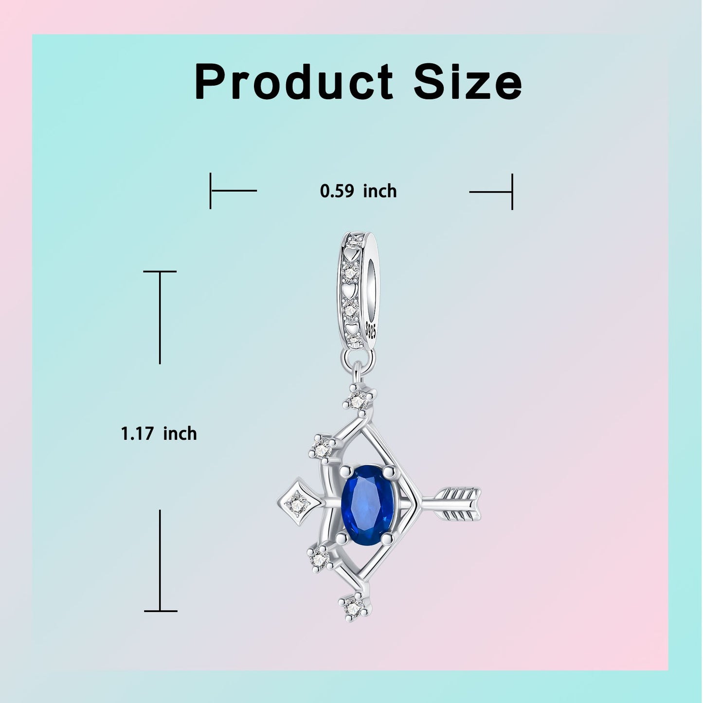925 Sterling Silver Star Zodiac Signs 12 Constellation Pendant Fit Original Bracelet Making for Woman Jewelry Fashion Pendant
