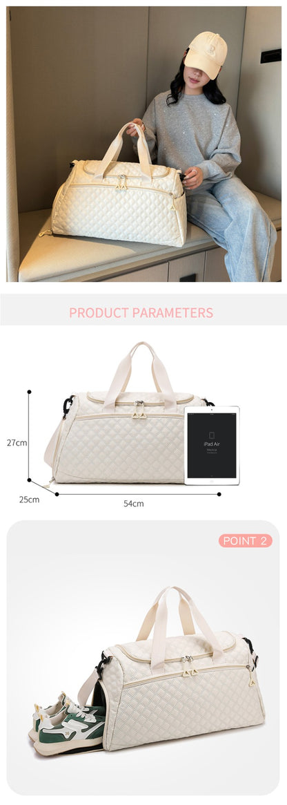 New Oxford Travel Duffel Bag for Men Women Waterproof Sports Tote Gym Shoulder Weekender Overnight Bags Large Capacity Tote Bags