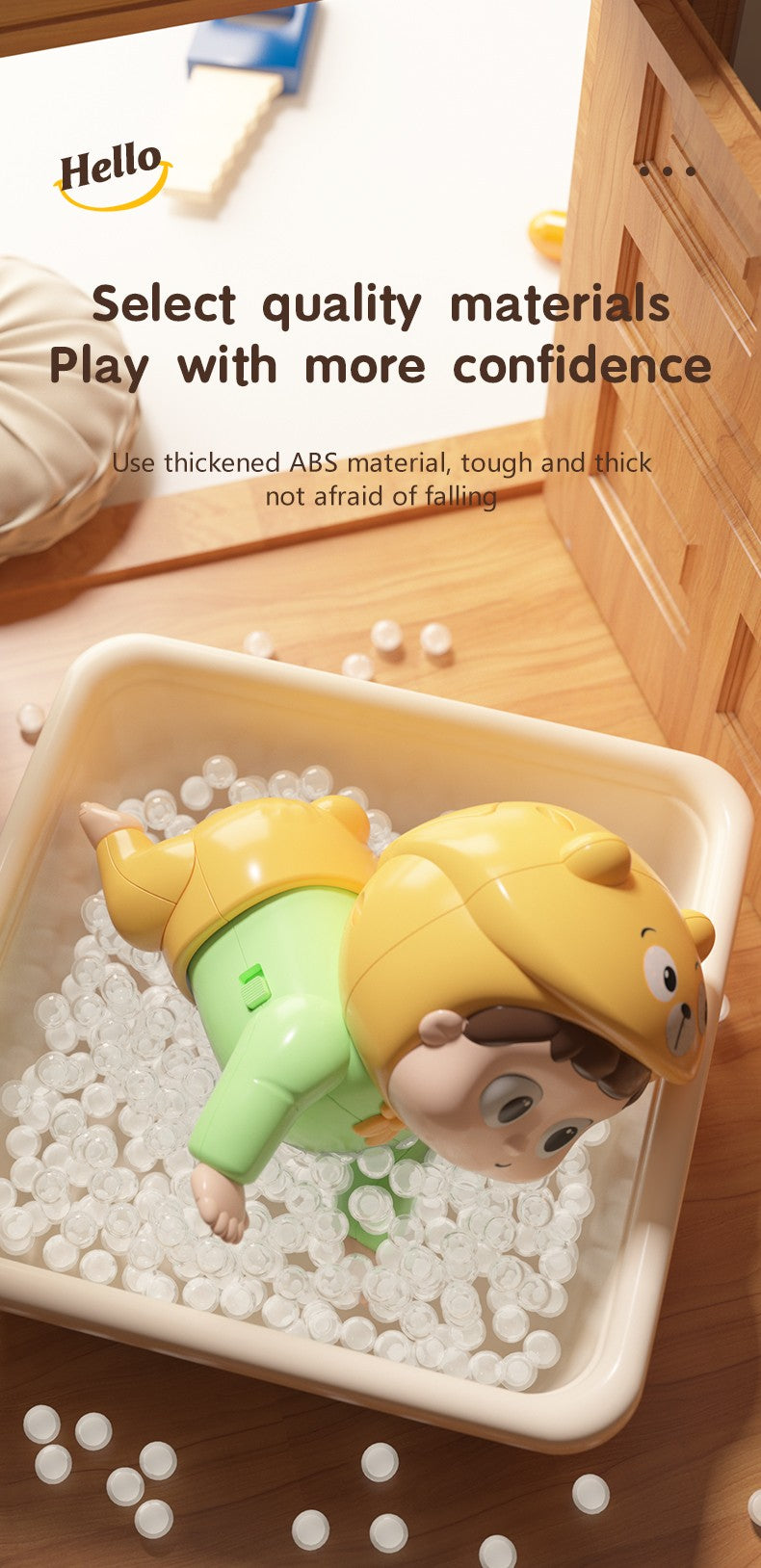 Baby Crawling Toys with Music Toddler Learn To Climb Educational Toys Baby Moving Toys Interactive Development Tummy Time Gifts