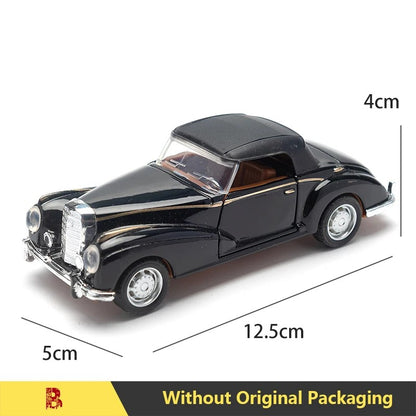 1:32 Alloy Diecast Mustang GT Classic Vintage Car Model Pull Back Car Miniature Vehicle Replica For Collection Gift for Kid
