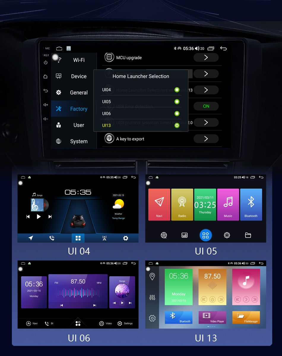 Idoing 9"Car Android Radio Vedio GPS Player For Subaru WRX 2016-2021 GPS Navigation Carplay Auto Head Unit Plug And Play No 2Din