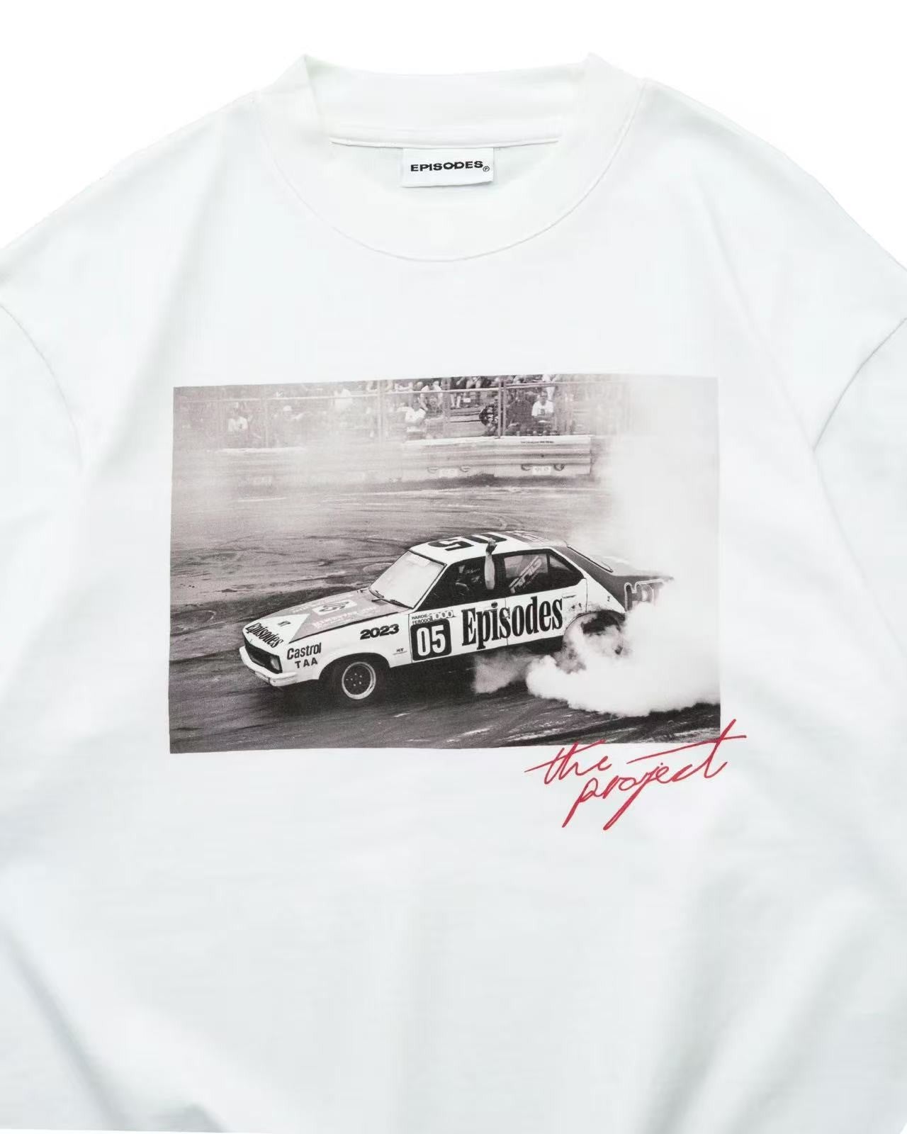 Trendy Y2K car pattern print simple casual men T-shirt retro European American Gothic high street punk Harajuku short sleeve