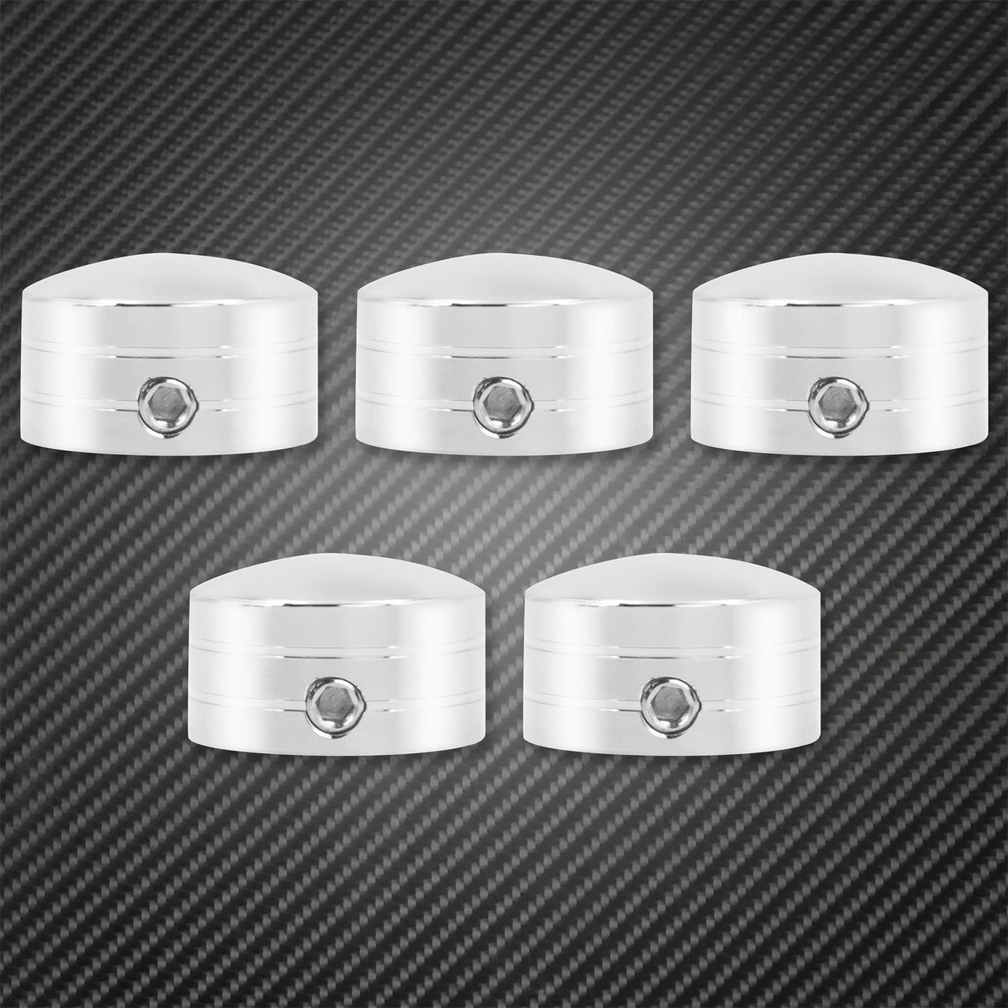 Kit de Parafusos de Coroa Traseira de Motocicleta Preto/Cromado para Harley Touring Road King Street Glide Sportster XL 883 Softail