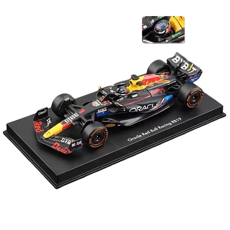 Em Estoque Novo Bburago 1:43 Red Bull RB20 Gp Britânico F1 Liga Miniatura Diecast Modelo Carro Red Bull Brinquedos Presente de Natal para Meninos