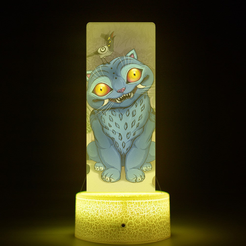 KPop K-POP Demon Hunters Kawaii Zoe Rumi Mira Saja Boys Superstar Monochrome Light Remote Control 16 Color Light Night Light