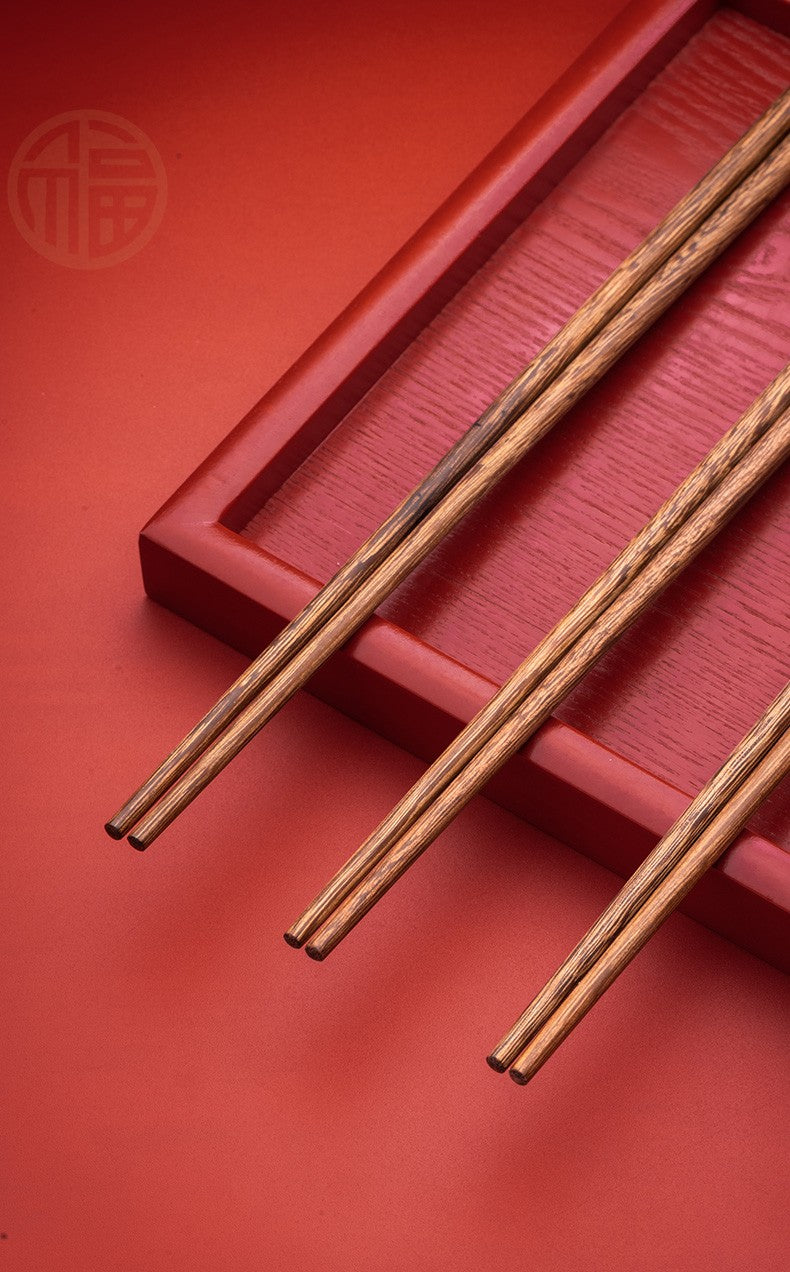 Pauzinhos Chineses Reutilizáveis Pauzinhos de Sushi Japoneses Domésticos de Madeira de Asa de Galinha de Alta Qualidade Saudáveis