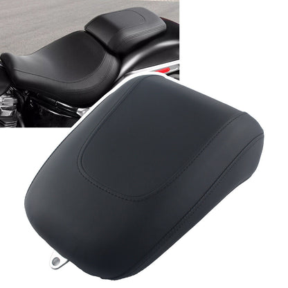 Assento Traseiro Para Passageiro de Motocicleta Couro Preto Para Harley Fat Boy FLFBS 114 FLFB 107 2018 2019 2020 2021 2022 2023