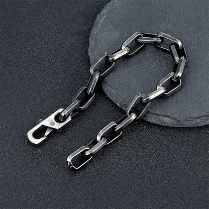 Pulseira de Corrente O Simples de Charme Cuba Masculina Feminina Moda Dubai Elo Punk Hip Hop Aço Inoxidável Casal Bangle Joias da Moda Presentes