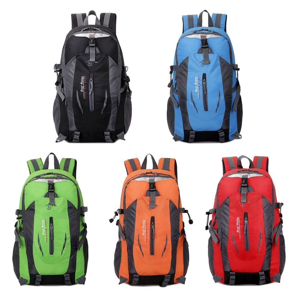 Mochila Grande Impermeável 40L para Camping Trilha Caminhada Viagem ao Ar Livre Durável Nylon