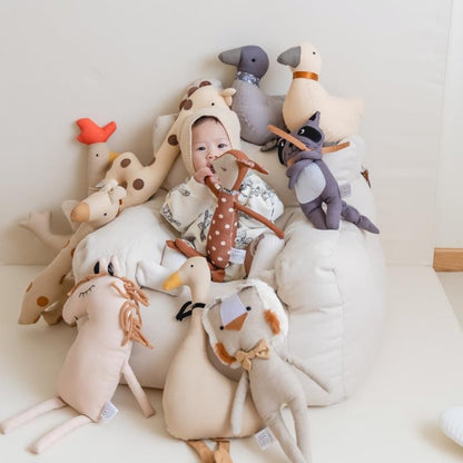 Instagram Baby Giraffe Doll Canvas Toy Doll Children's Baby Comfort Doll Comfort Pillow PP Cotton