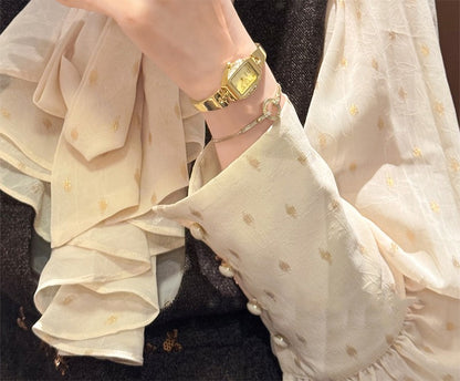 GEDI Square Watch Woman Gold Silver Small Dial Fashion Quartz Women's Wristwatches Ladies Luxury Vintage Bracelet Watch Gifts