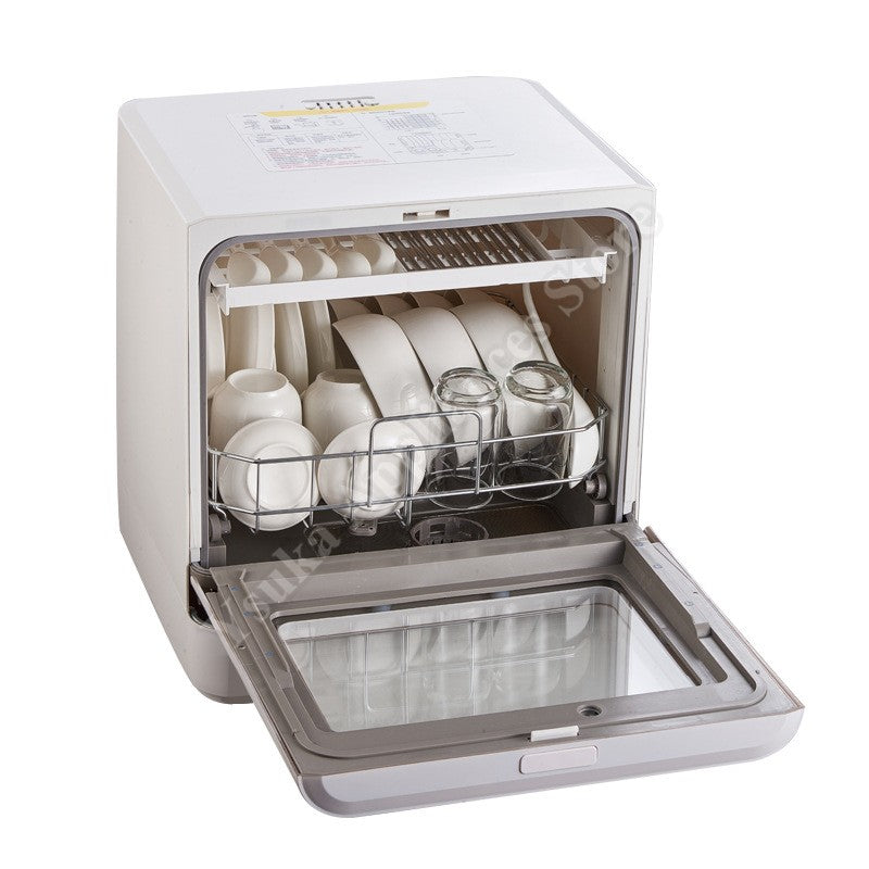 Mini Dishwasher Automatic Portable Desktop Household Intelligent High Temperature Drying Disinfection Desktop Dishwasher