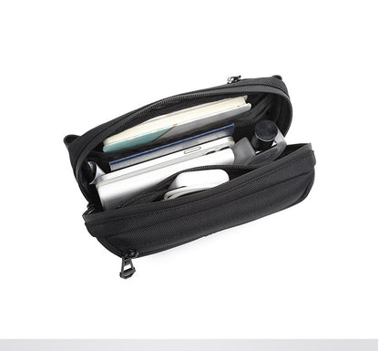 OZUKO Multi-Functional Business Casual Handbag Stylish Simple and Versatile Shoulder Messenger Bag Clutch Bag